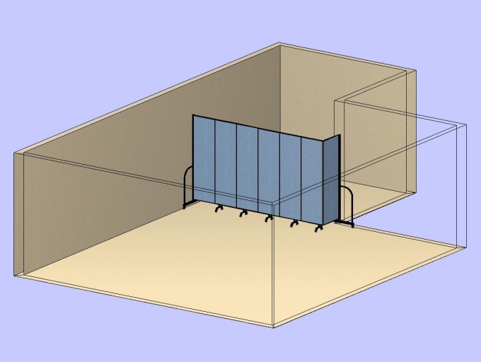 Nook Divider Room 3D