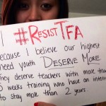 Not all agree with TFA sign