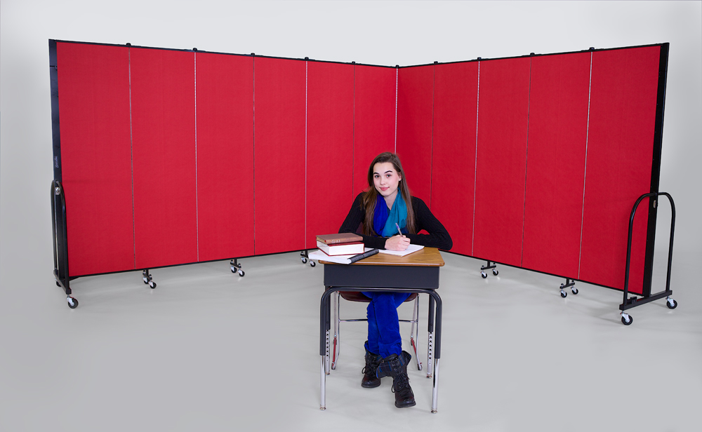 Improved Learning Environments created with Screenflex Dividers