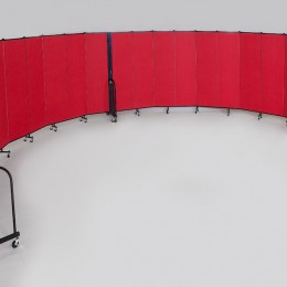 Curved Wall Portable Room Dividers