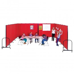 Instant Classrooms in "U" Shape with Tackable Walls