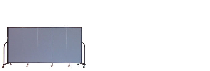 FSL505-5’0" Height X 9’5" Length Freestanding Portable Wall